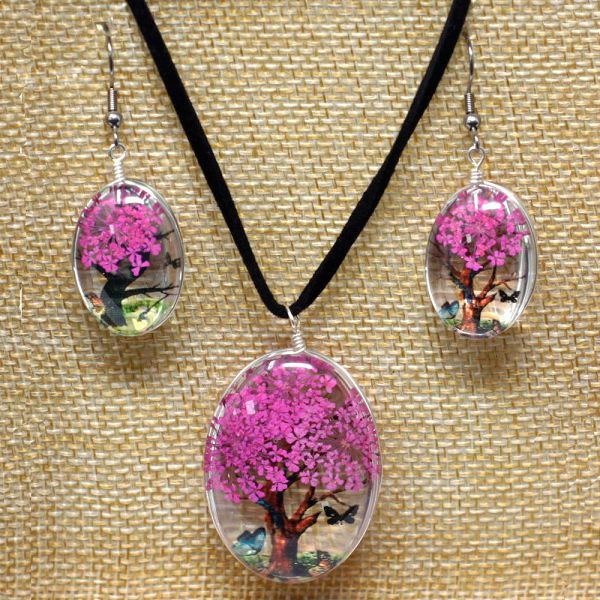 Tree of Life set - Bright Pink