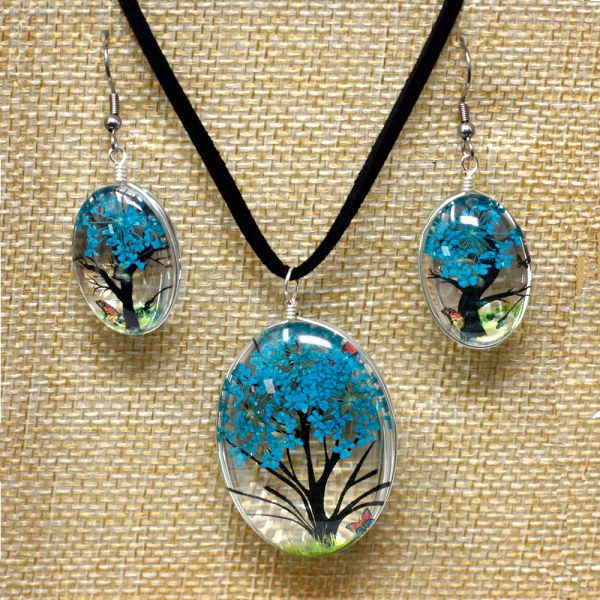 Tree of Life set - Teal 