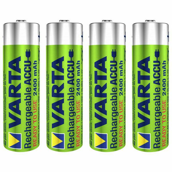 Varta Mignon x4 AA Ready2Use NiMH 2400 mAh