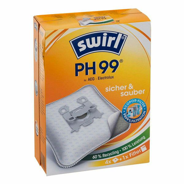 Vrećice za usisavač Swirl PH 99 MicroPor Plus