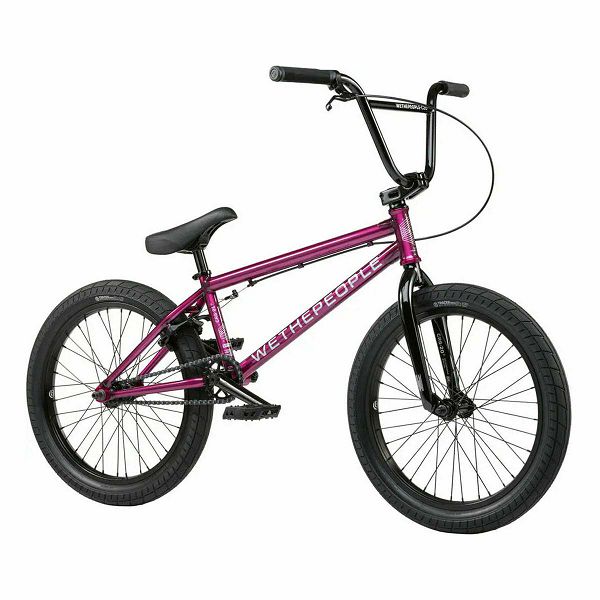 Wethepeople CRS 20" FC BMX Freestyle Translucent Berry Blast