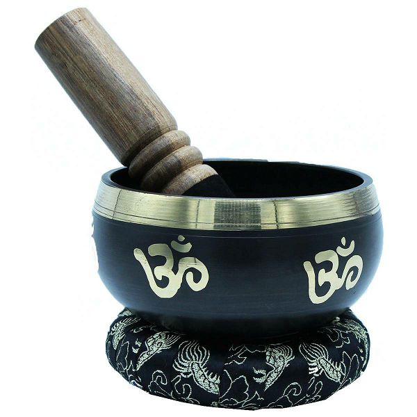 Yoga Om Singing Bowl Set 