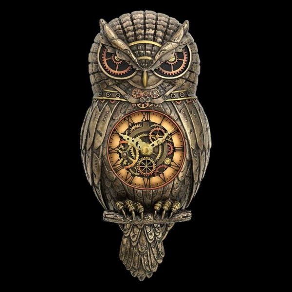 Zidni sat Owl