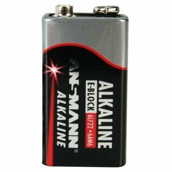 Ansmann Alkaline 9V block red-line