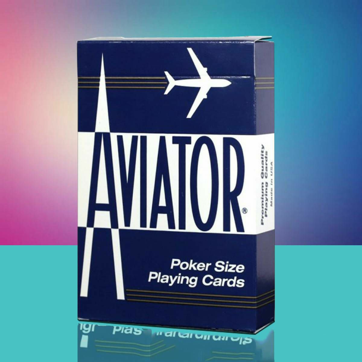 Aviator Blue Playing Cards 