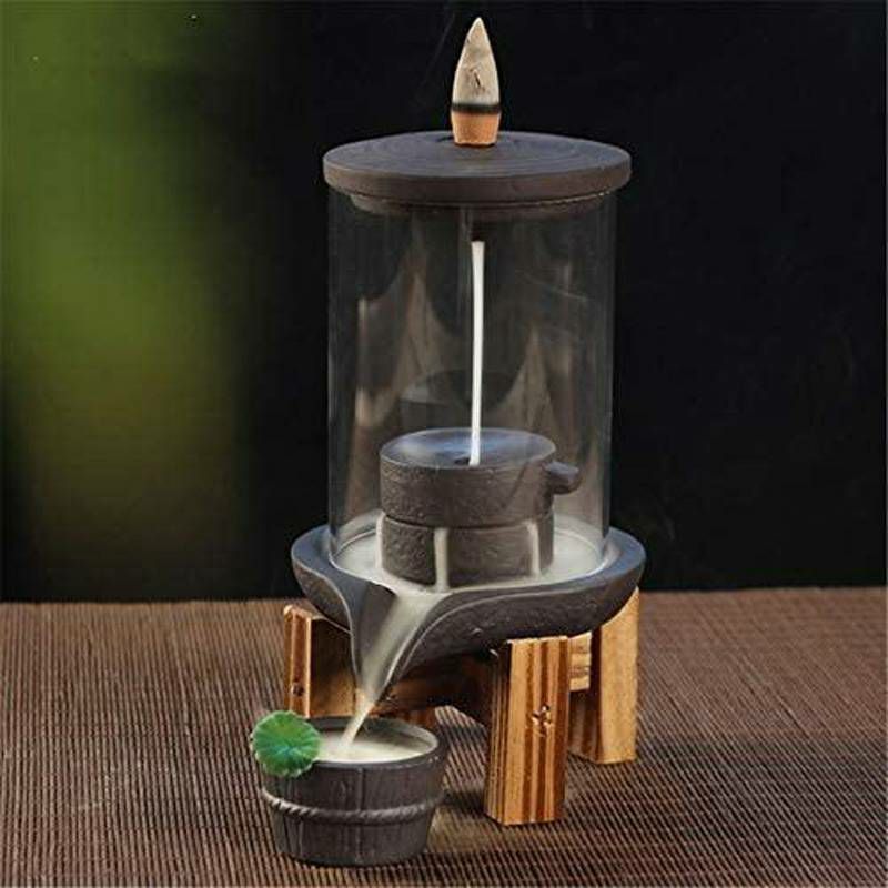 Backflow Incense Burner - Teahouse Waterfall