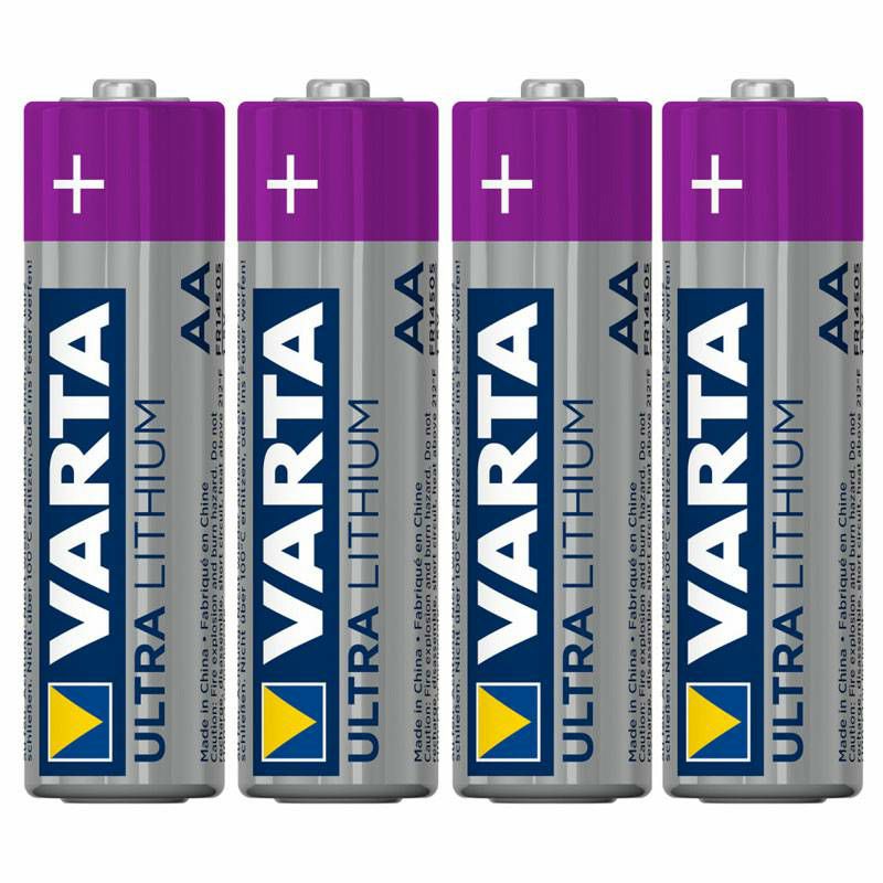 Baterije 1x4 Varta Ultra Lithium Mignon AA