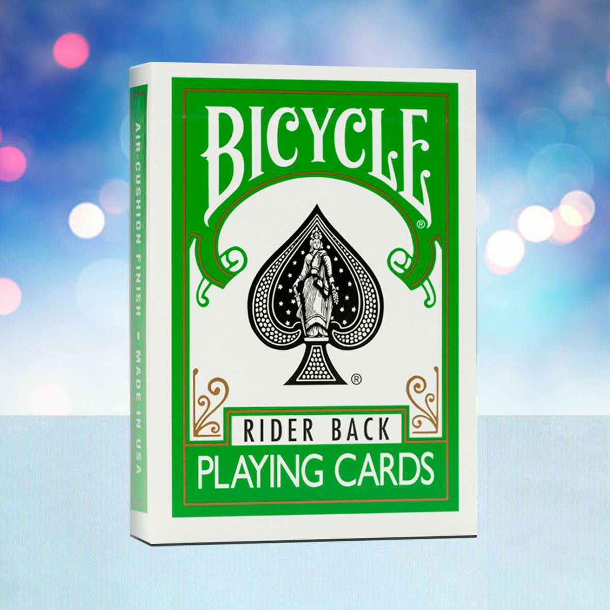 Bicycle Rider Back Green