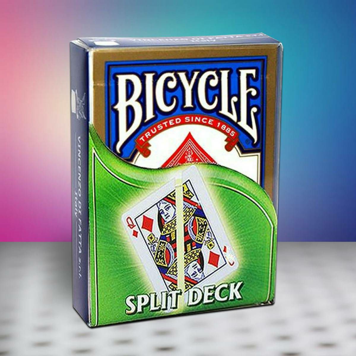 Bicycle Split Deck Blue