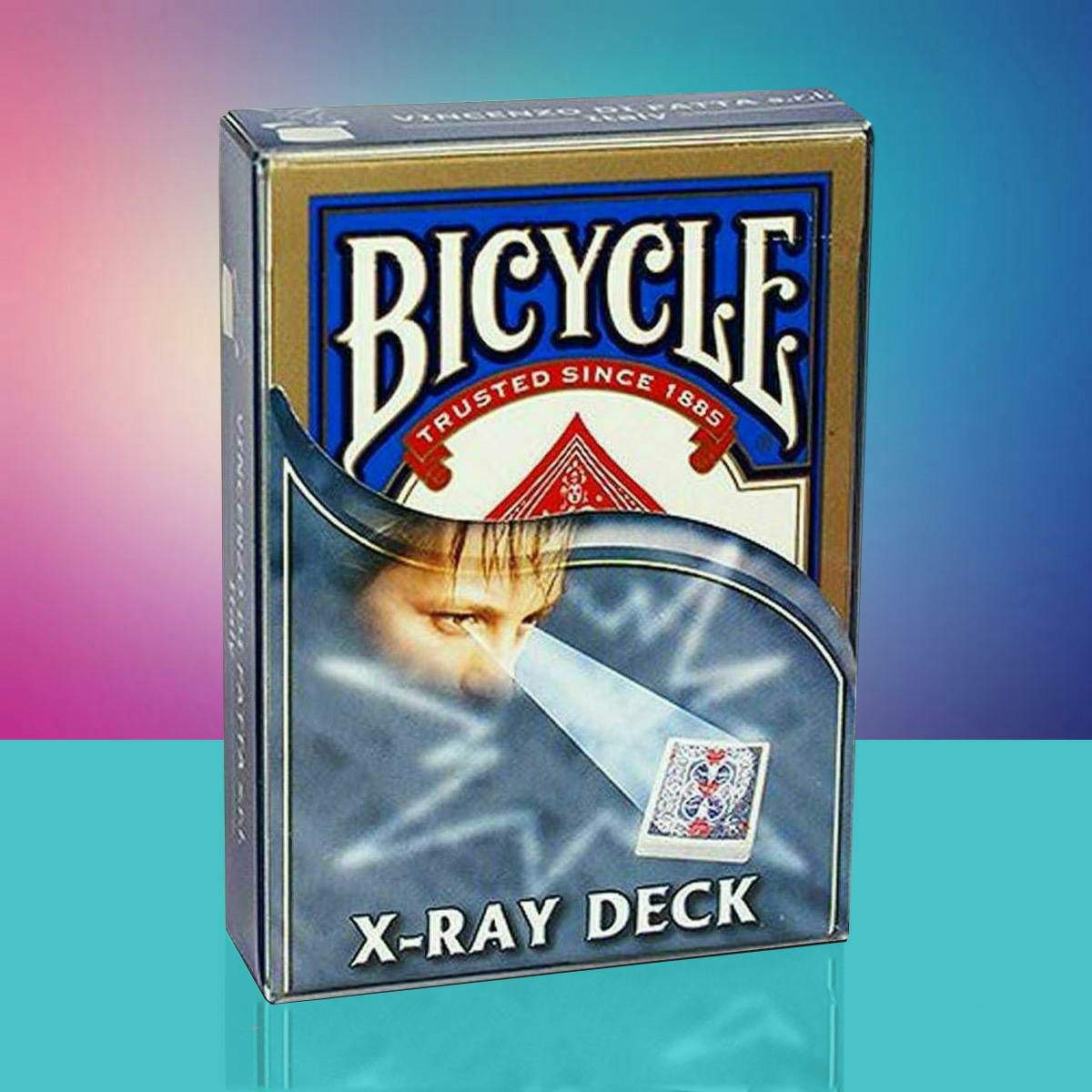 Bicycle X Ray Deck Blue