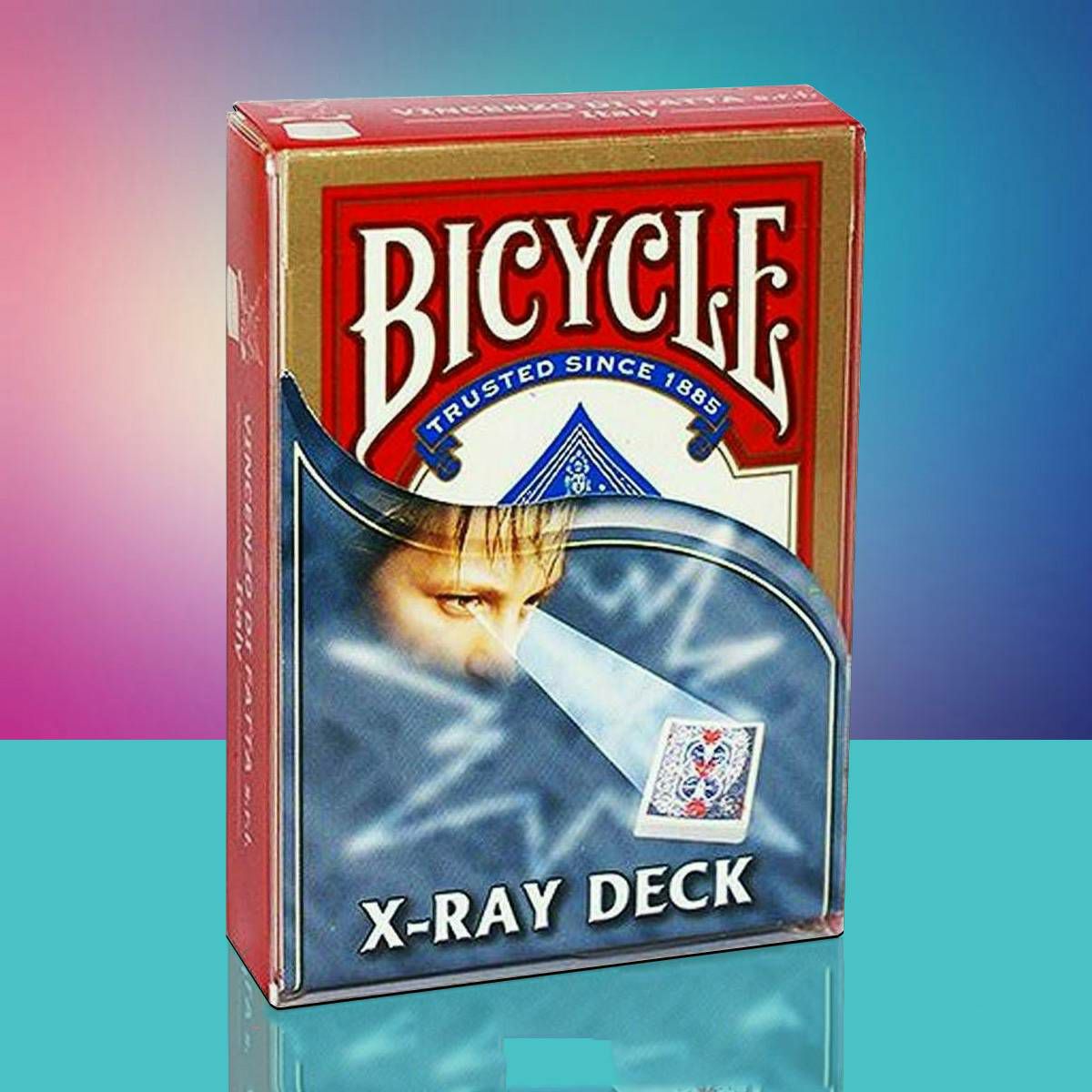 Bicycle X Ray Deck Red