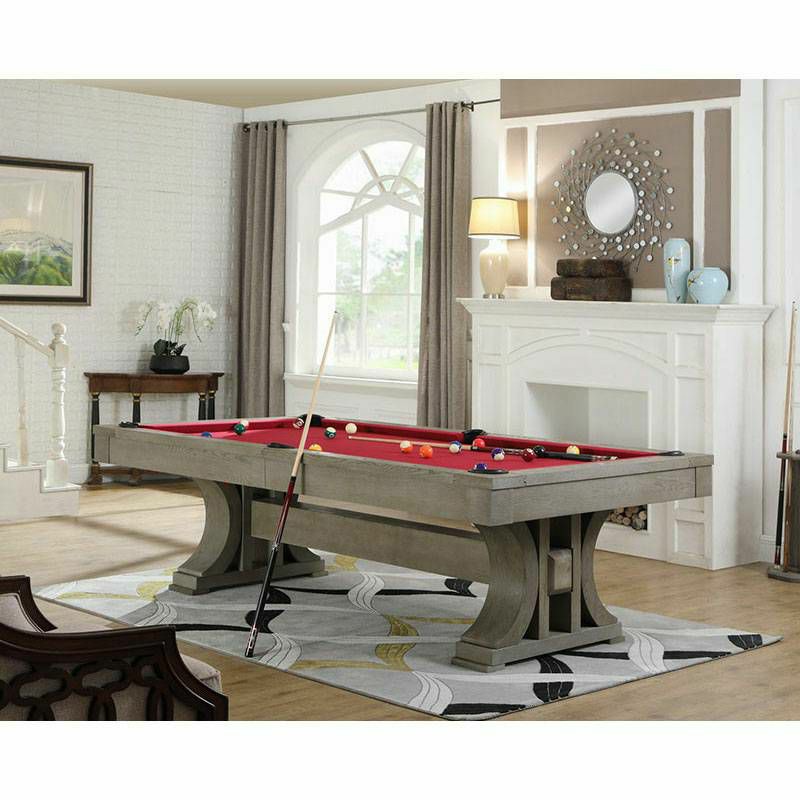 Biljarski stol Boston Grey Oak 8 ft