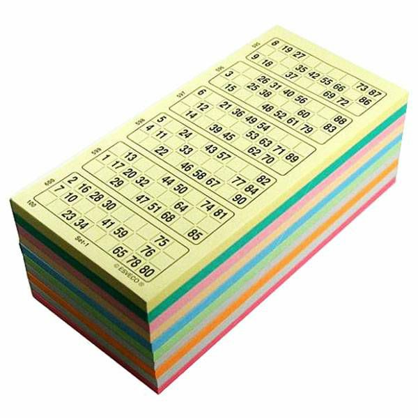 Bingo kartice 1-90 10-100-10CP
