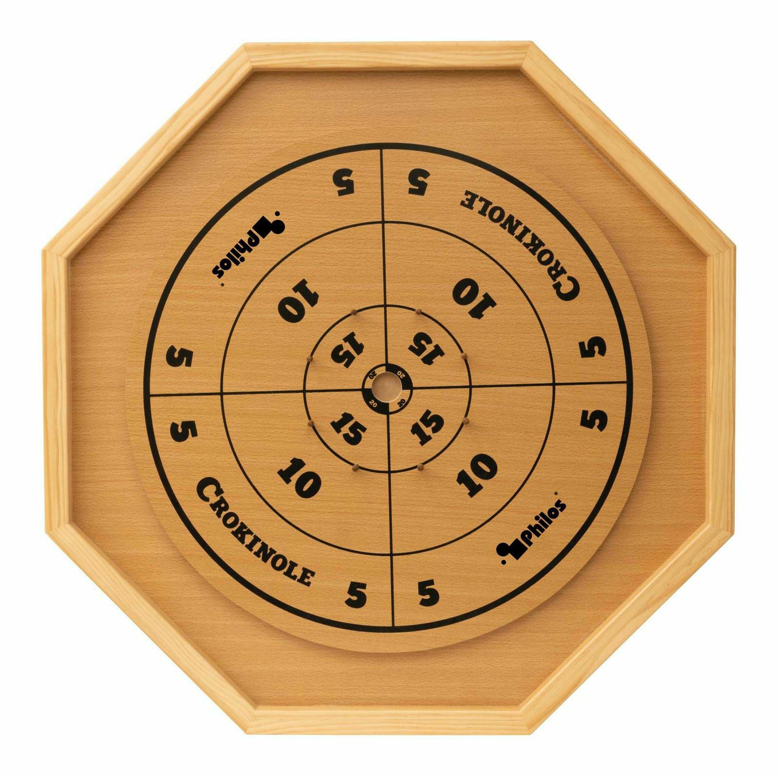 Crokinole 5 in 1 68 x 68 cm