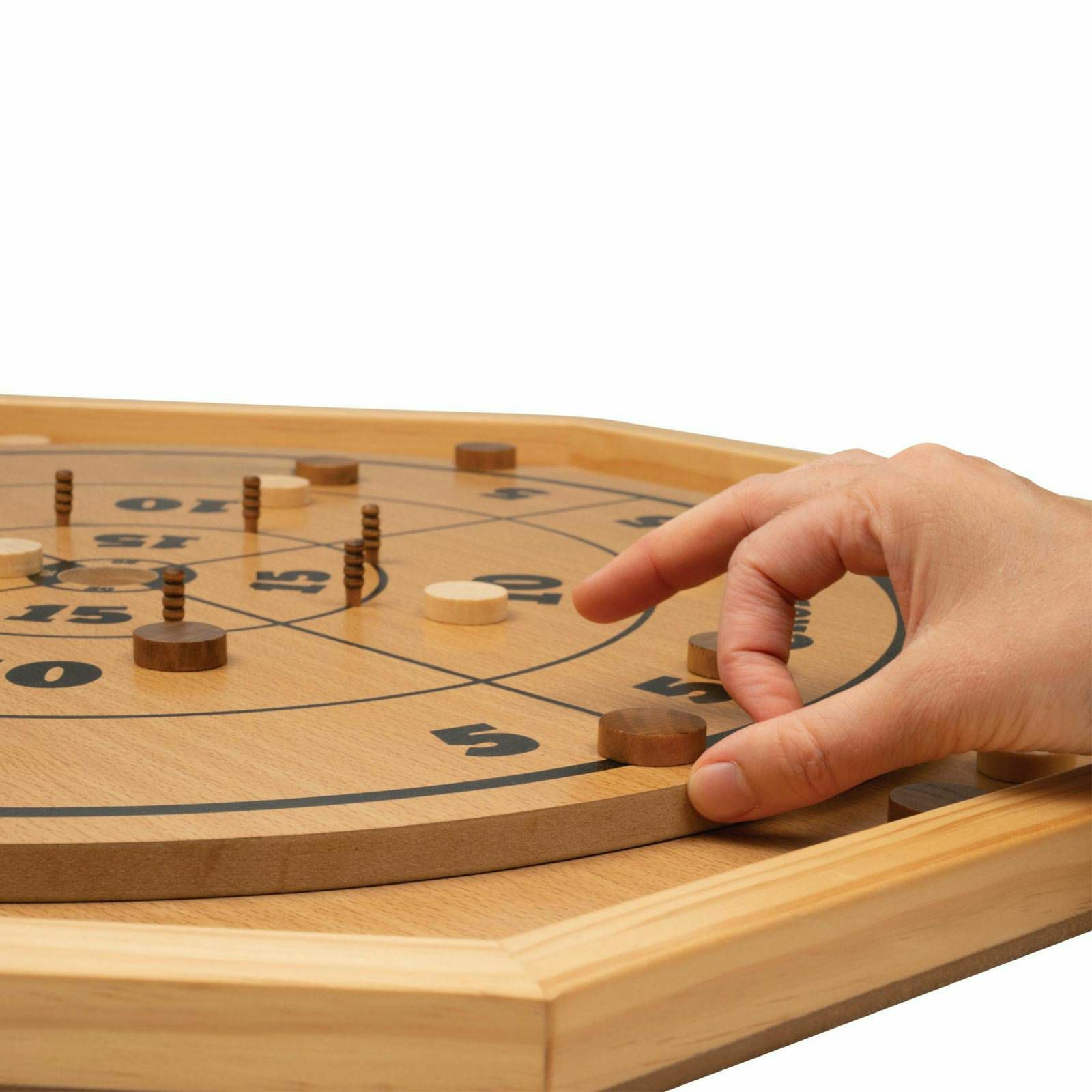 Crokinole 5 in 1 68 x 68 cm