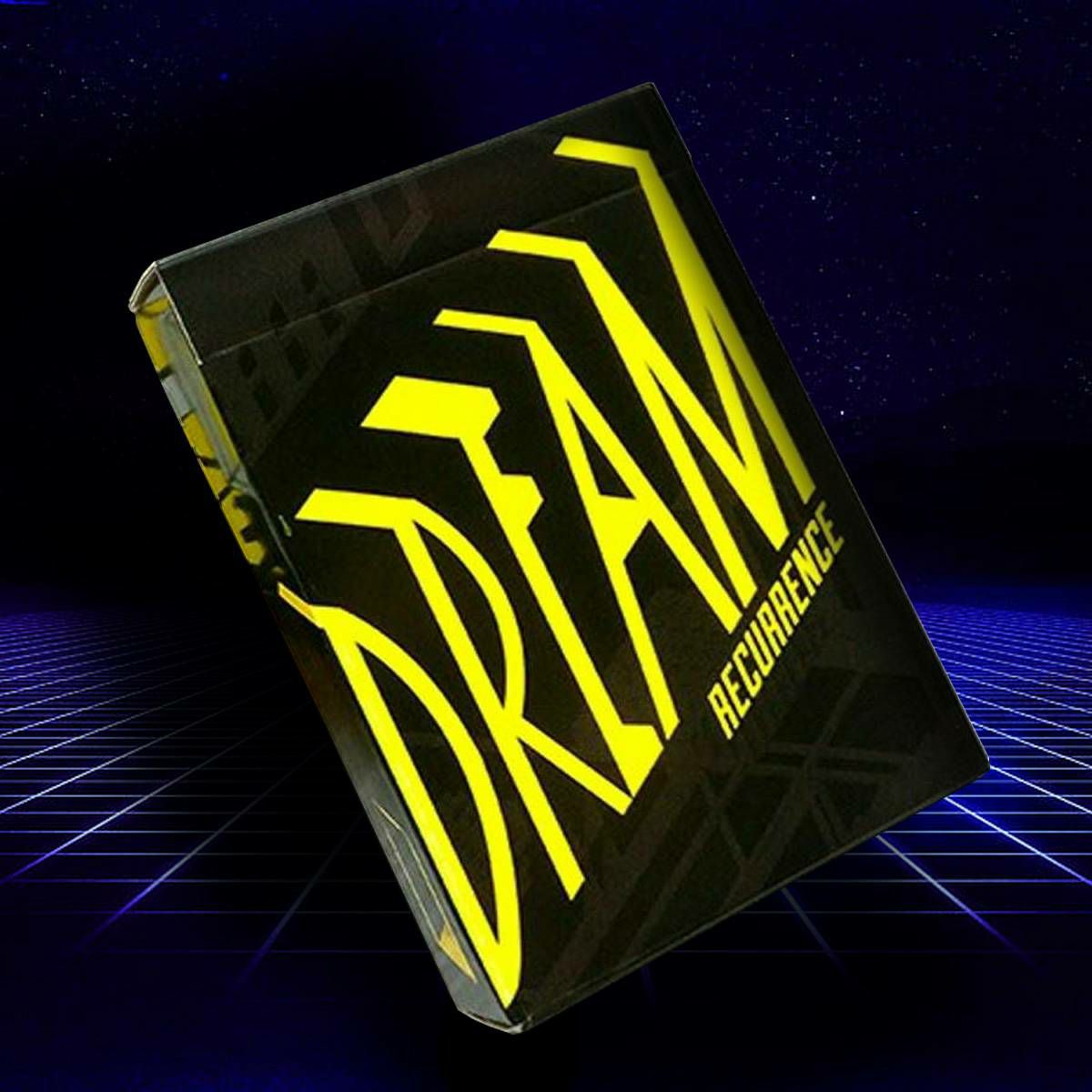Dreamers Yellow Playing Cards