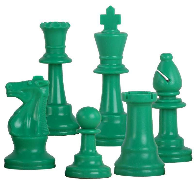 Figure Staunton 6 Plastic Green