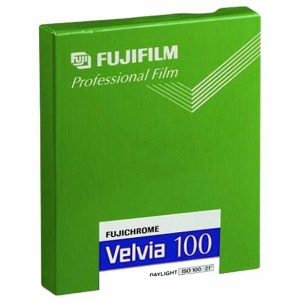 Fujifilm Velvia 100 4x5 20 Sheets