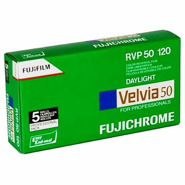 Fujifilm x5 Velvia 50 120 New
