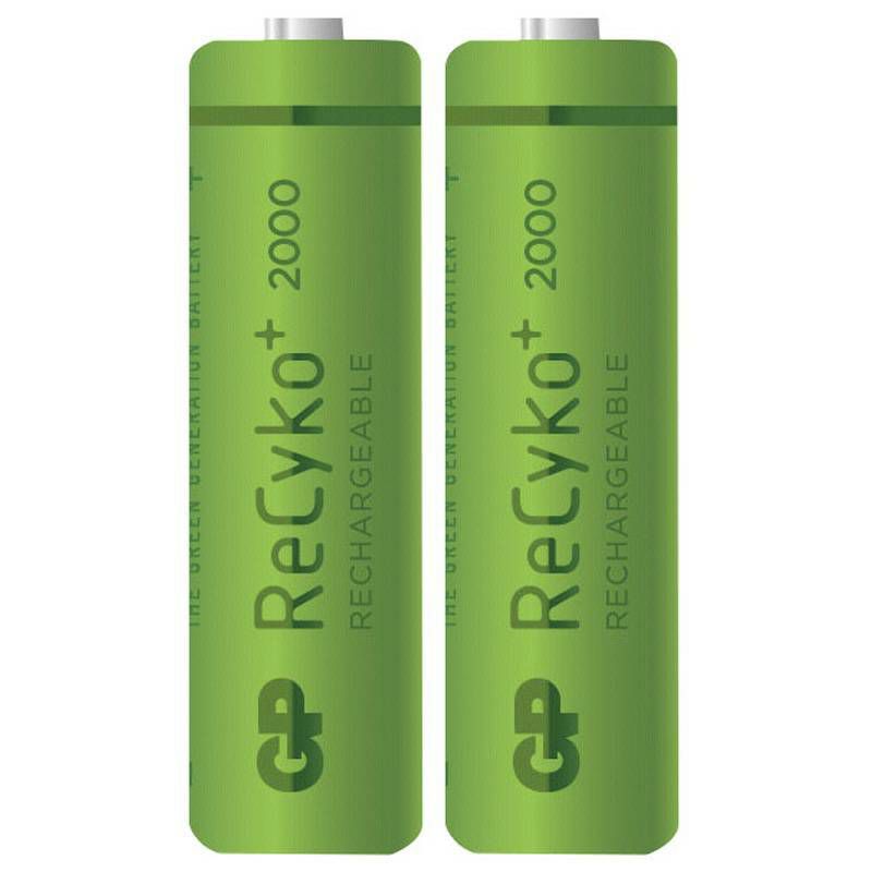 GP ReCyko+ NiMH x2 AA 2000 mAh