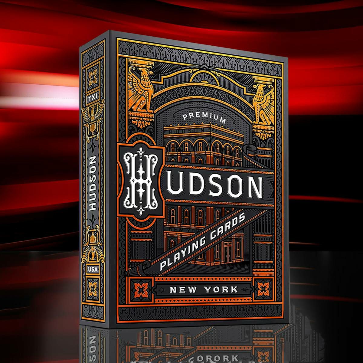 Hudson Playing Cards Black