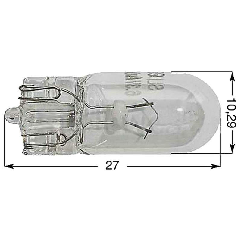 Lampica T10 12V 1,5W SLI