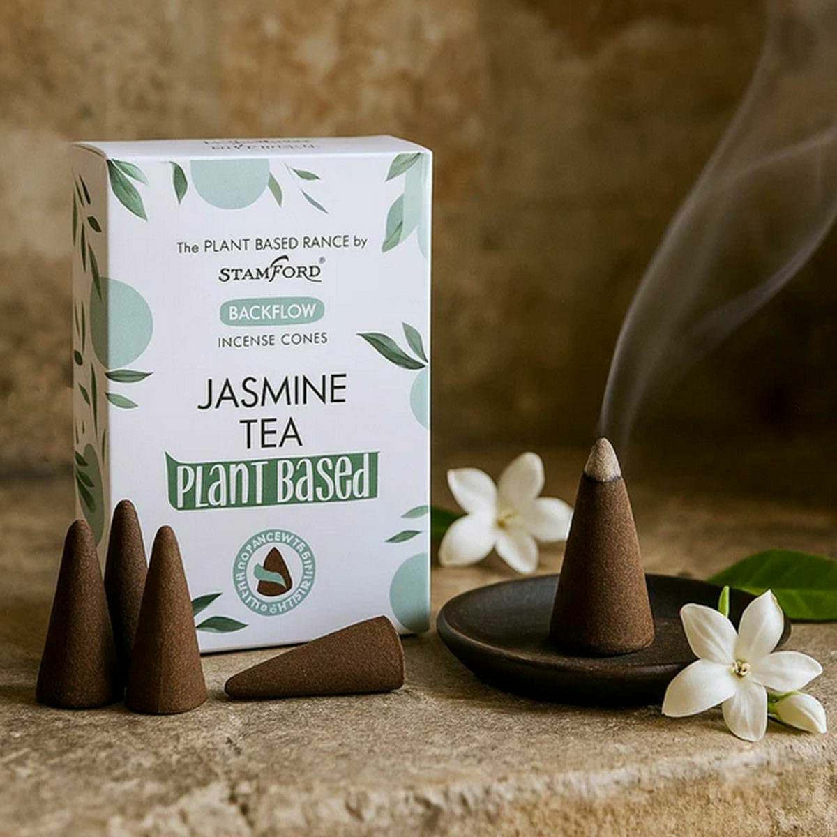 Mirisni čunjići Plant Based Backflow Jasmine Tea
