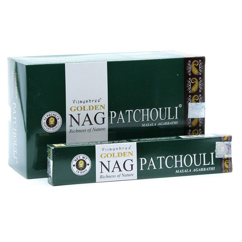 Mirisni štapići Golden Nag Patchouli