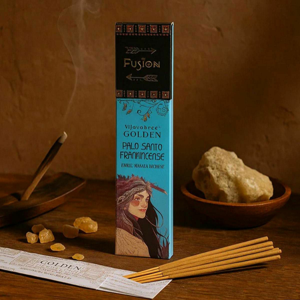 Mirisni štapići Golden Palo Santo & Tamjan