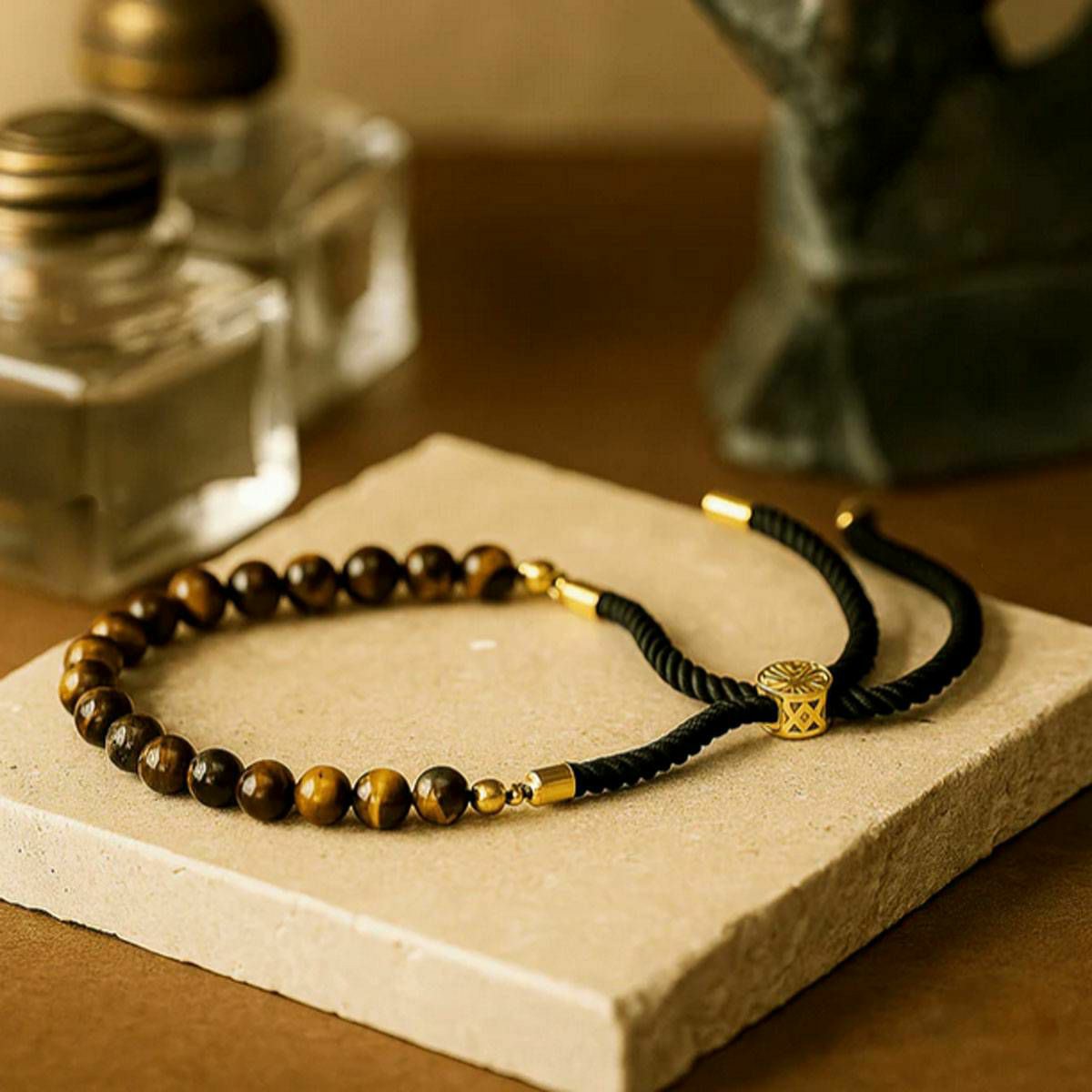 Narukvica 18K Gold Tiger Eye