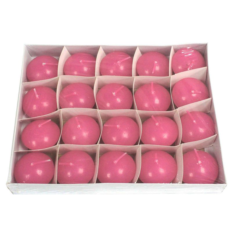Plutajuće svijeće S Pink x20