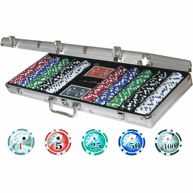 Poker set Royal Flush 500 Laser