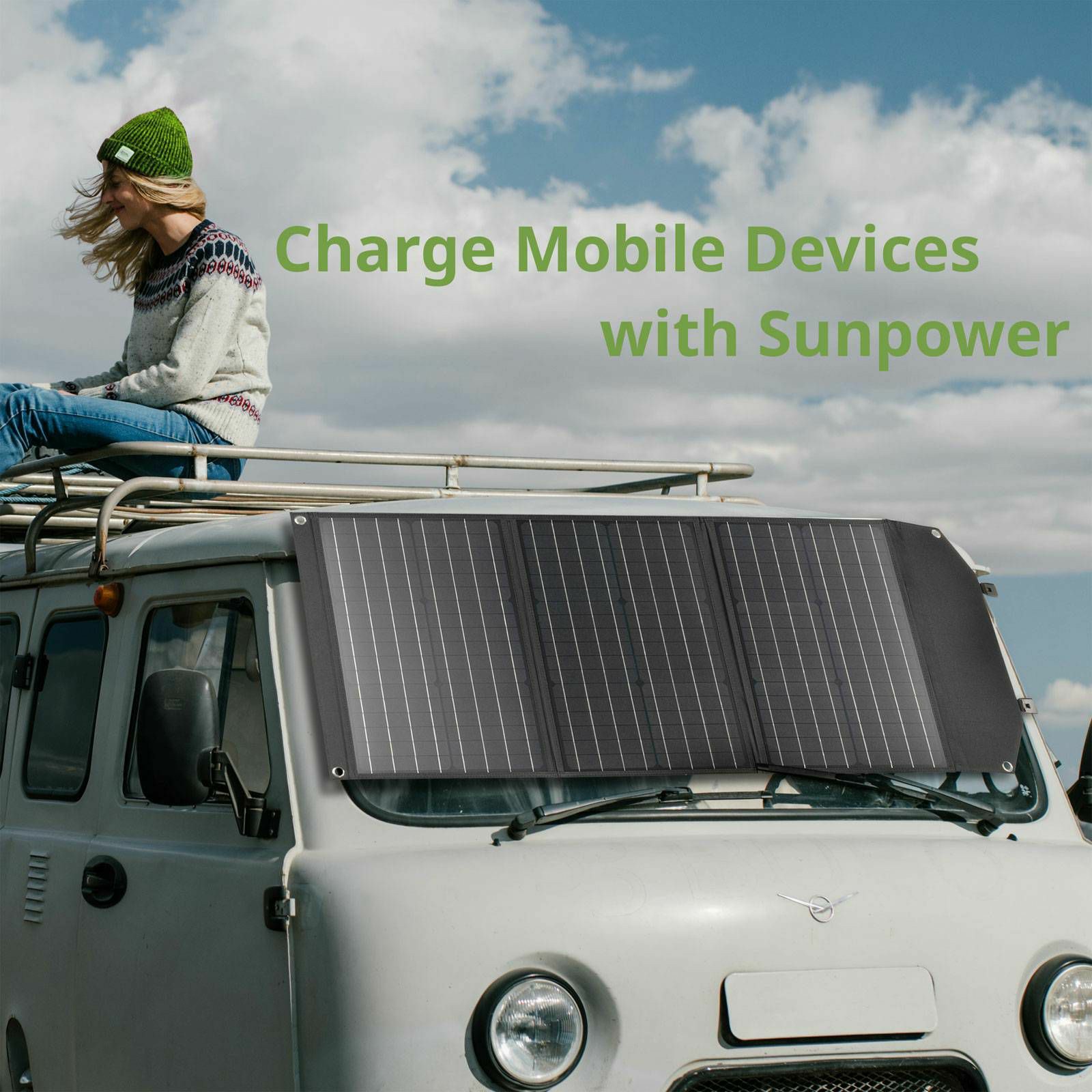 Portable Power Station 600W + Solar Charger 90W