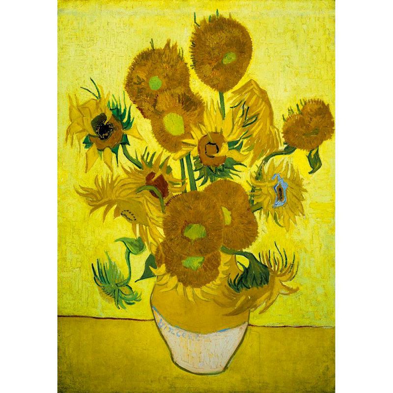 Puzzle Vincent Van Gogh - Sunflowers 1889