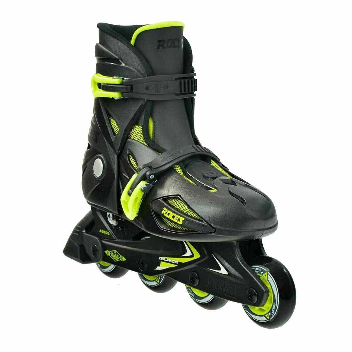 Role Roces Orlando III Kids Black & Lime