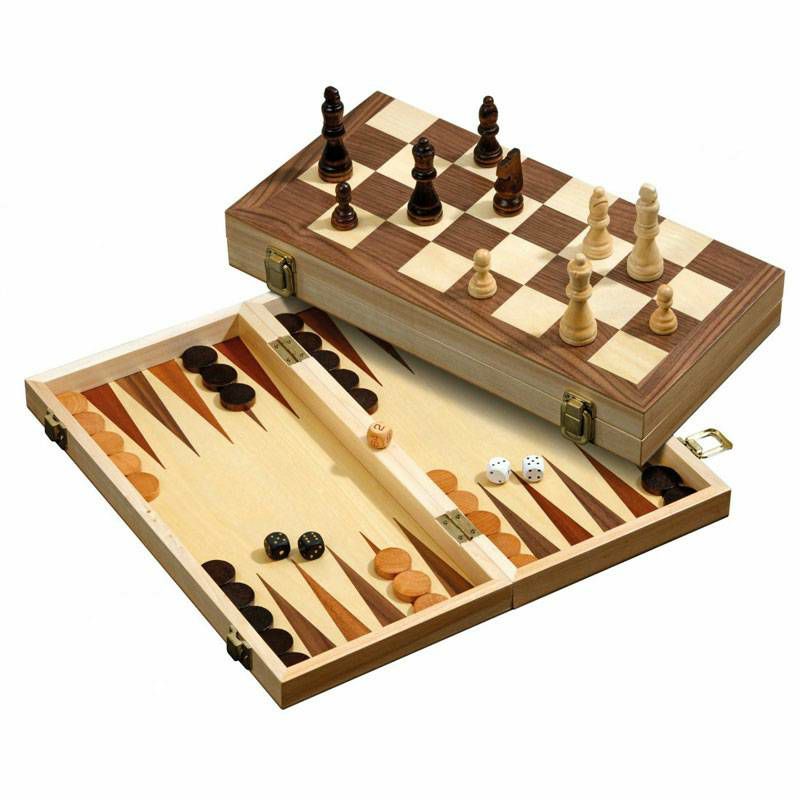 Šah & Backgammon & Dama No. 2509