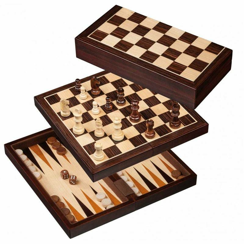 Šah & Backgammon & Dama No. 2516