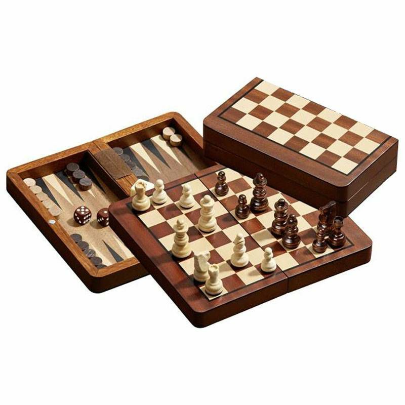 Šah & Backgammon & Dama No. 2517