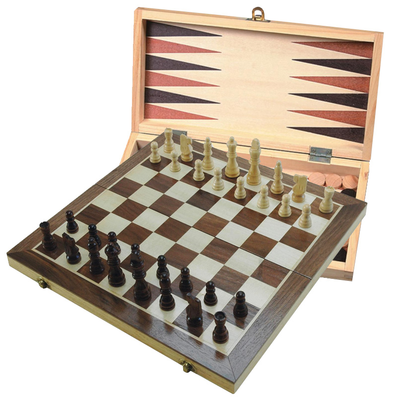 Šah & Backgammon & Dama Set