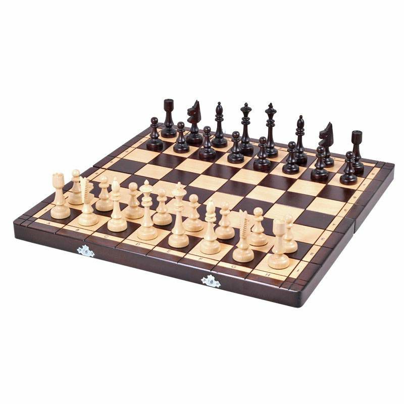 Šah Club Inlaid 48 x 48 cm