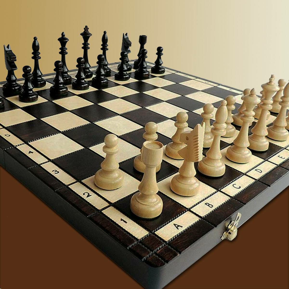 Šah Club Inlaid 48 x 48 cm