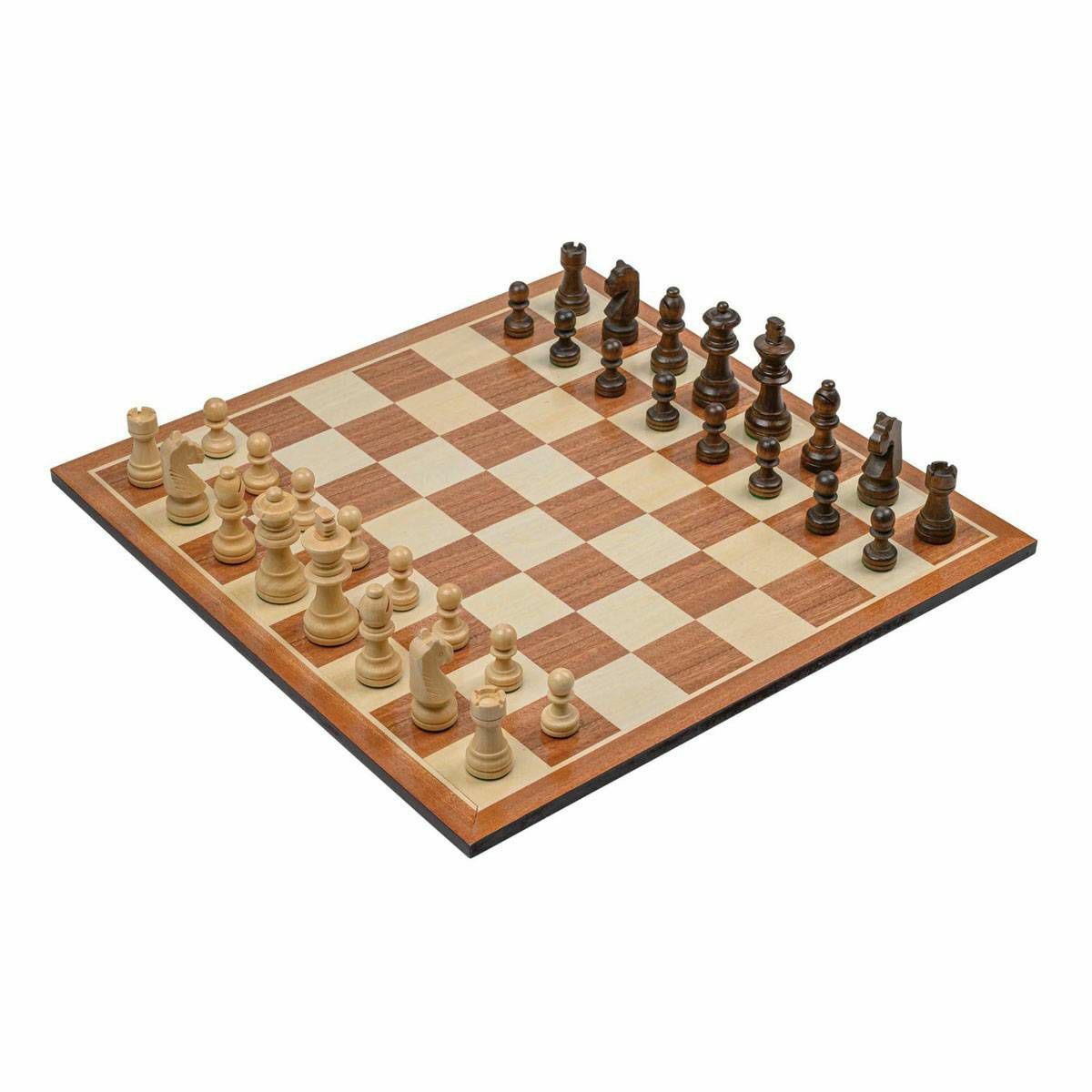 Šah MDF Mahogany Design 40 x 40 cm