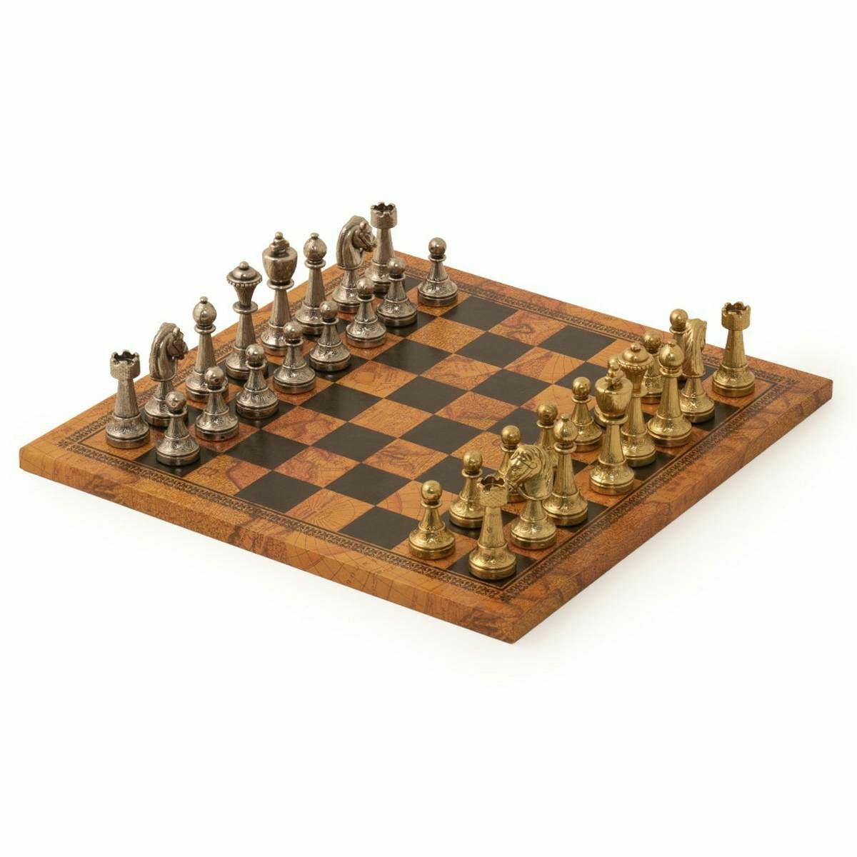 Šah Set Arabesque Staunton 33 x 33 cm 