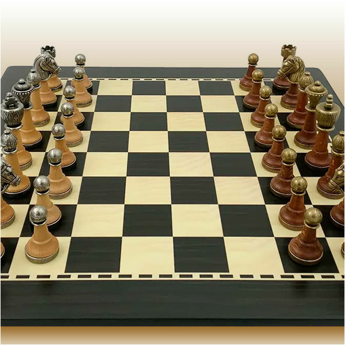 Šah Set Arabesque Staunton 40 x 40 cm