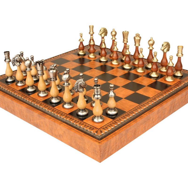 Šah Set Arabesque Staunton 48 x 48 cm