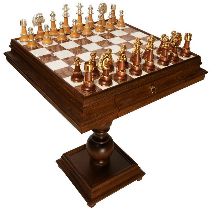 Šah stol Set Staunton XL
