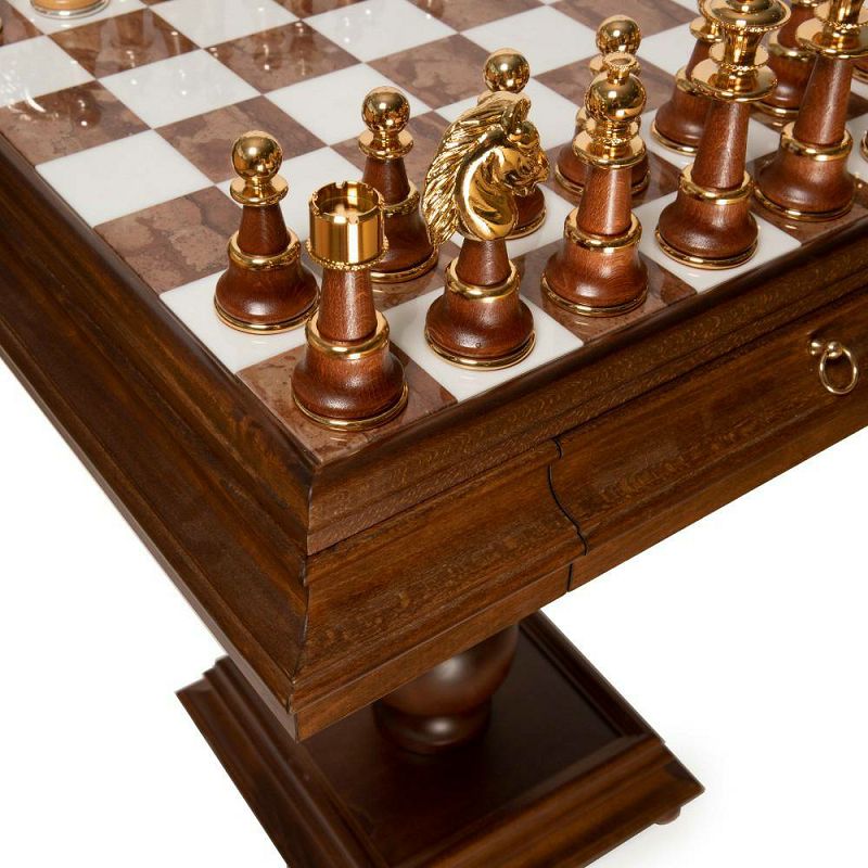 Šah stol Set Staunton XL
