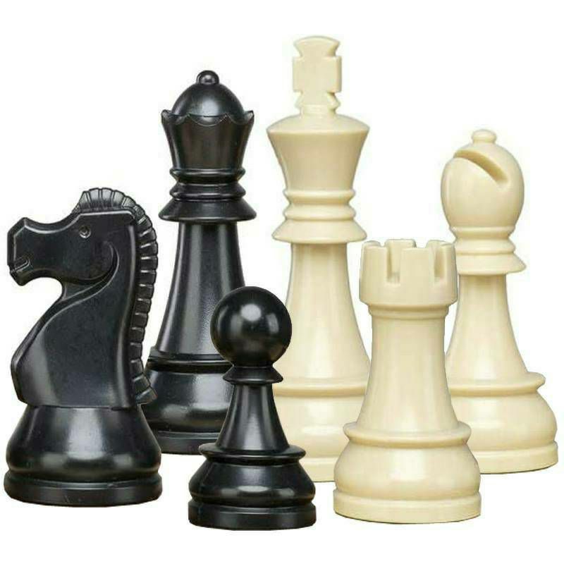 Šahovske figure DGT Plastic 95 mm