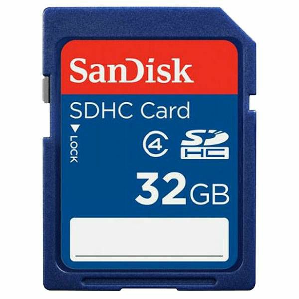 SanDisk SDHC Card 32GB SDSDB-032G-B35