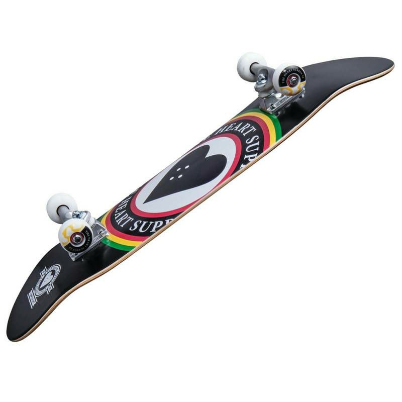 Skateboard Heart Supply Insignia Rasta 8"